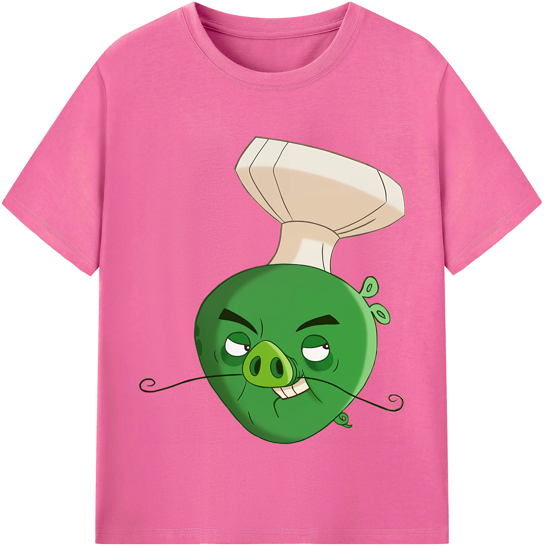 （画像用） Angry Birds アングリーバード レディースカジュアルプリントTシャツ（綿100％）